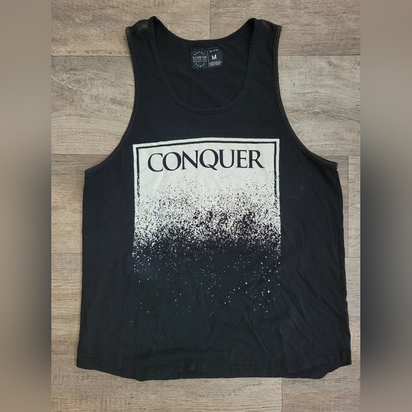 SEIDWEAR "Conquer" Graphic Tank Top Men's Size Medium - Picture 2 of 5